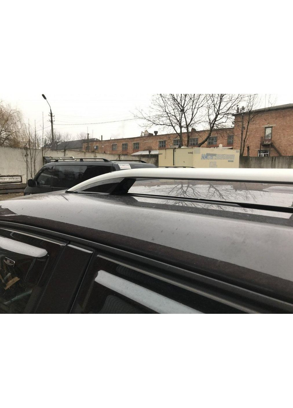 Рейлінги Skyport (сірий мат) для Volkswagen 2002-2010 рр Erkul Touareg (389424388)