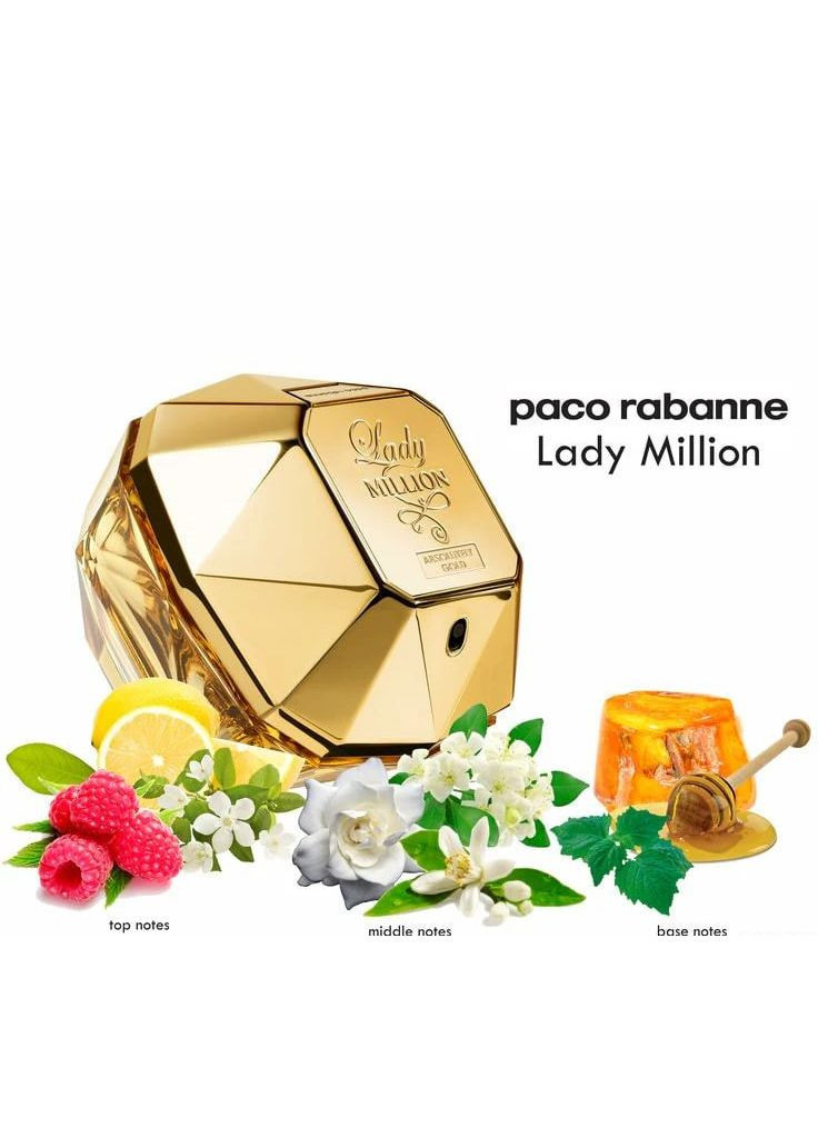 Женская парфюмированная вода Paco Rabanne Lady Million Духи женские 100 мл No Brand (366734687)