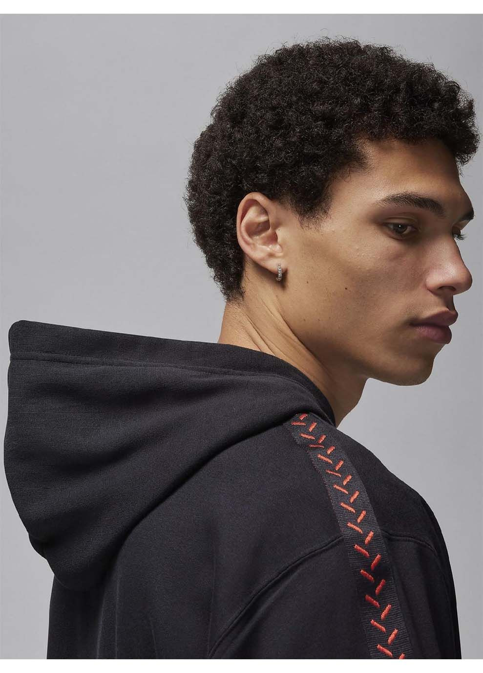 Чоловіче Худі M J FLT MVP FLC PO Чорний Jordan (367601888)