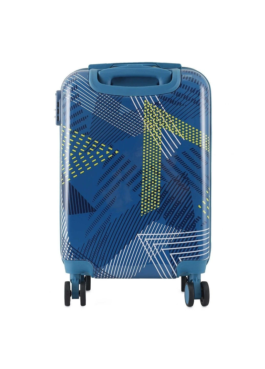 Валіза 20" (S) Blue Pattern (T5652-1) на 4 колесах, кодовий замок Semi Line (402933707)