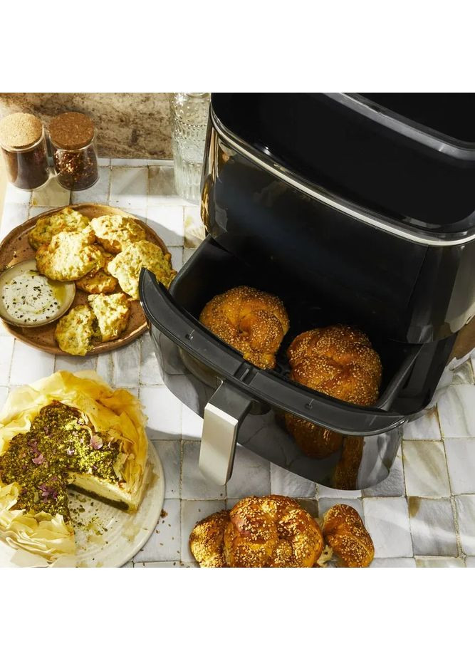 Мультипіч AL201810 Easy Fry Grill&Steam, 1430Вт, чаша-6.2л, сенсорне керув., 8 програм, пластик, Moulinex (370605144)