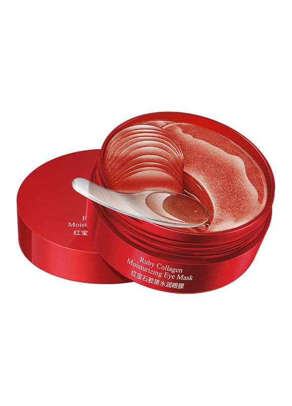 БЕЗ КОРОБКИ! Гідрогелеві патчі під очі з колагеном Ruby Collagen Moisturizing Eye Mask, 80 г/60 шт. Venzen (317169446)