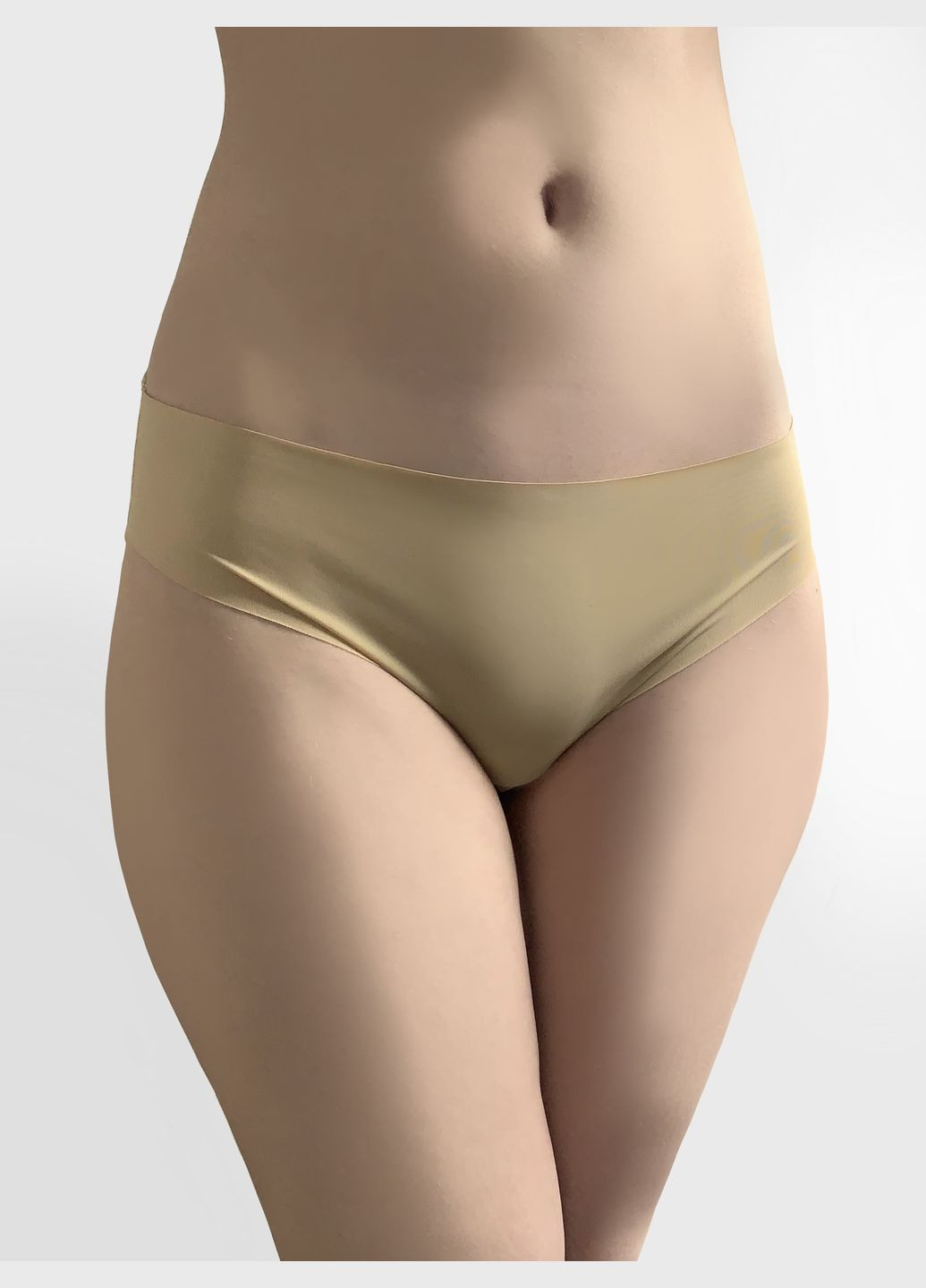 Набор женских бесшовных трусов бежевые Oztas (325875930)