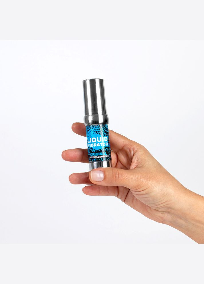 Рідкий вібратор - Secret Play Liquid Vibrator Original, Drive 15 мл - Збудливий гель-вібратор No Brand (322400033)