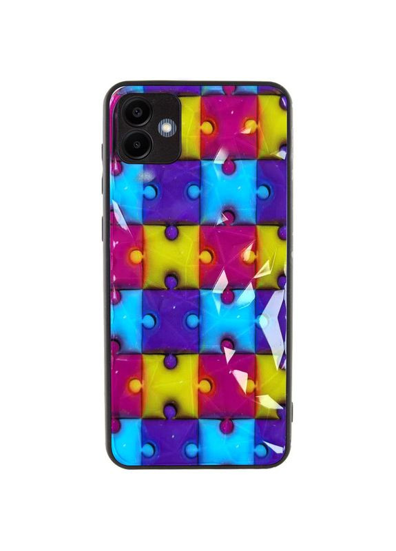 Чохол TPU+PC Prisma Fluffie для Samsung Galaxy A05 Puzzle No Brand (340063380)