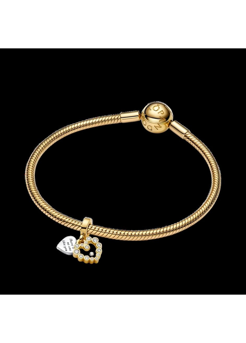 Серебряный шарм Пандора "Нет никого, как ты" 763765C01 Kabluchka (355344313)