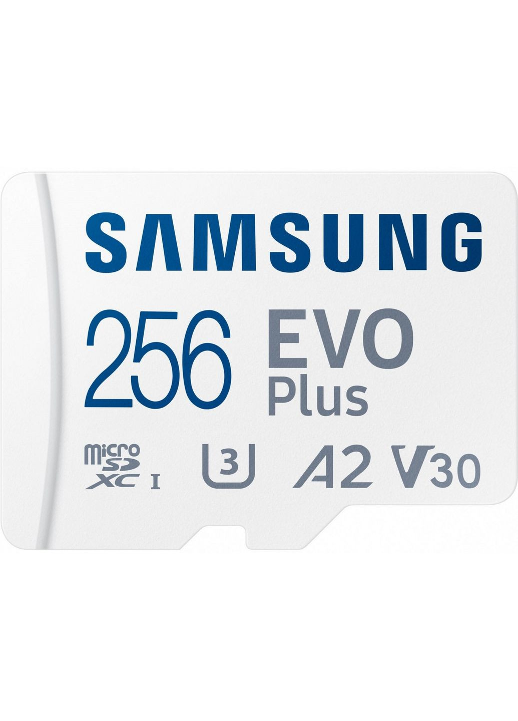 Карта памяти MicroSDXC 256GB UHS-I U3 V30 A2 Evo Plus + SD-адаптер (MB-MC256SA/EU) Samsung (372446049)