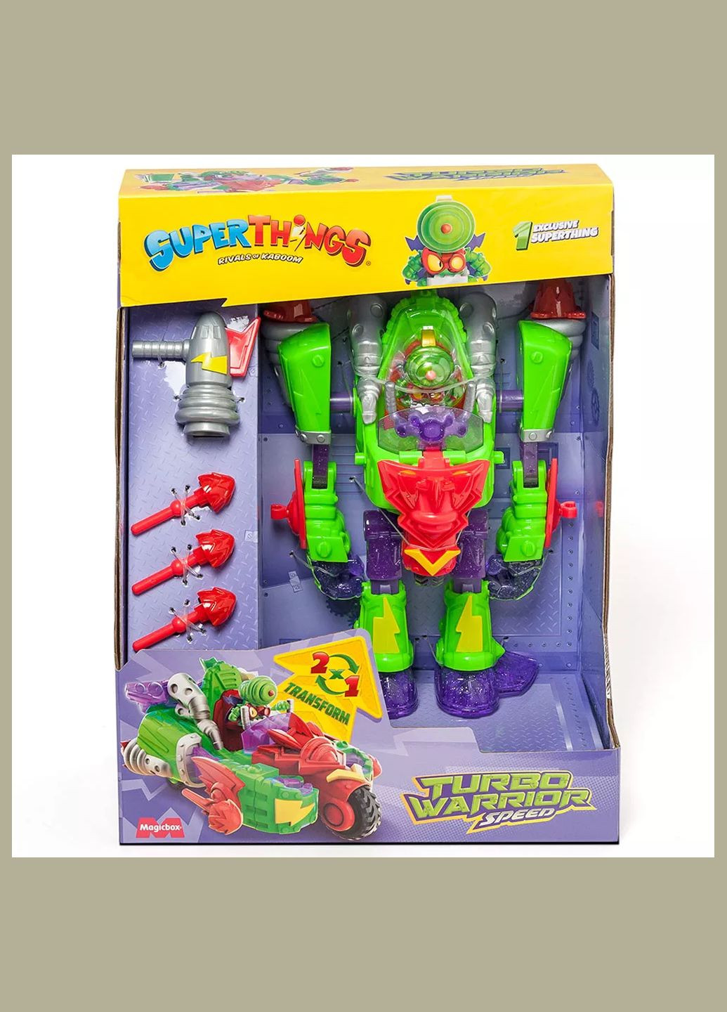 Трансформер Швидкість (PSTSP116IN100) SuperThings (326805921)