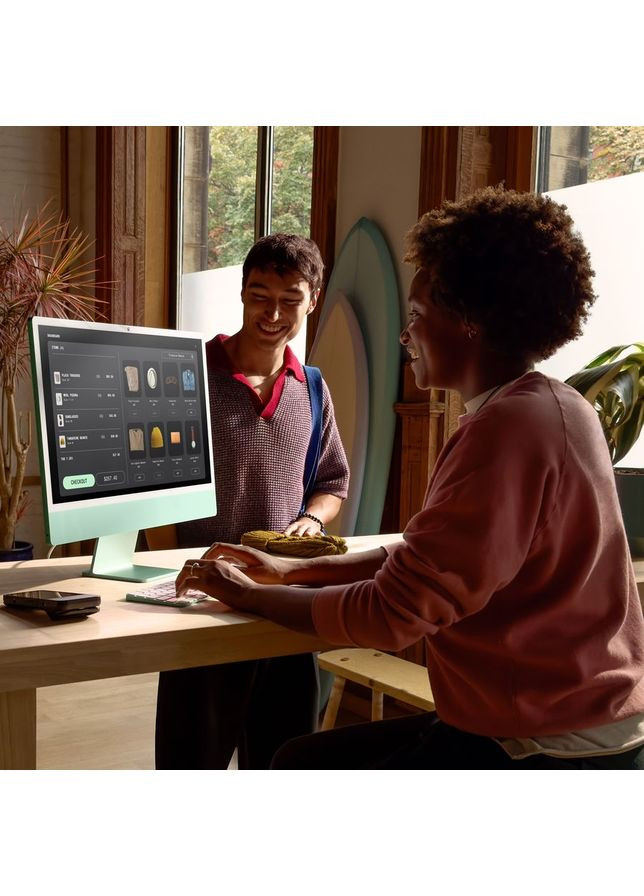 Моноблок 24" iMac Retina 4.5K M4 256GB Silver (MWUU3UA/A) Apple (328962039)