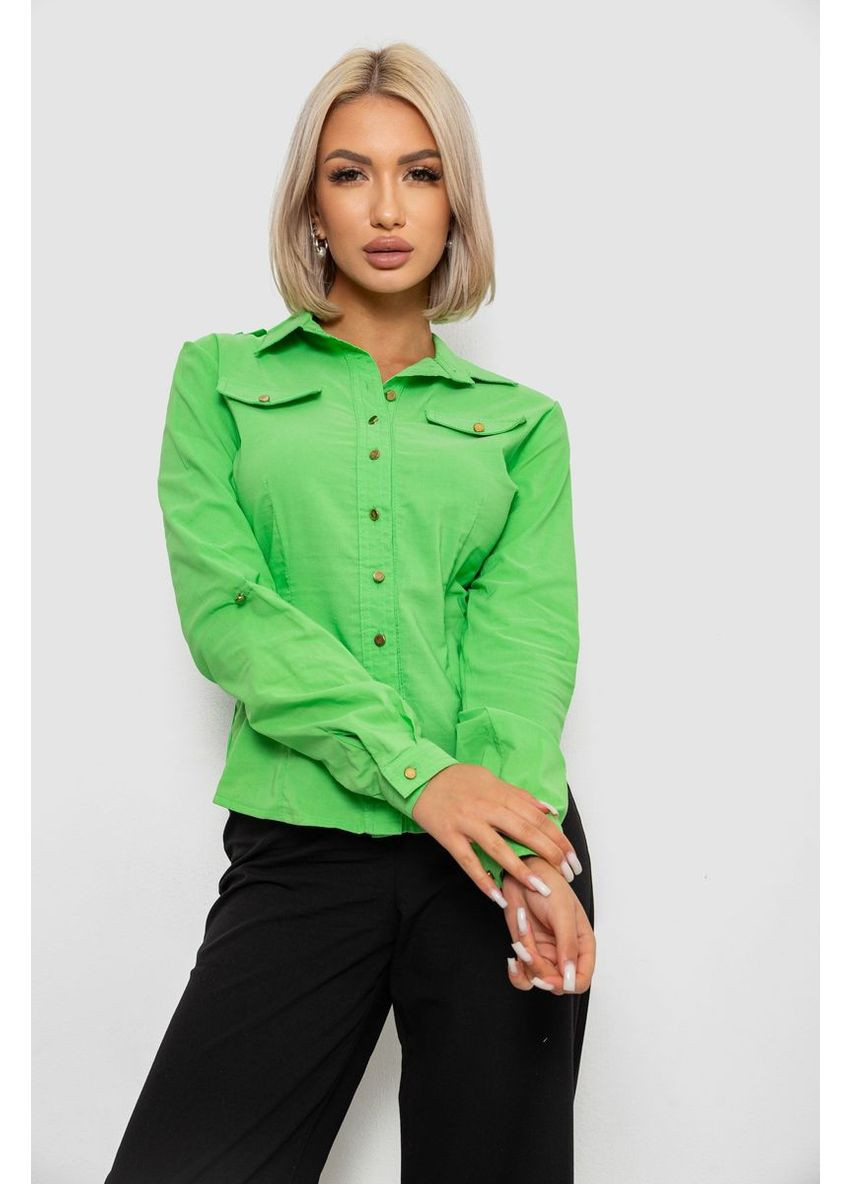 Салатовая рубашка Ager