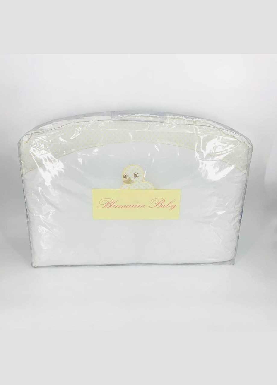 Бортик в ліжечко Baby, Miffy, арт. 4932607, біло-жовтий, 205/50 см, Італія Blumarine (361858303)