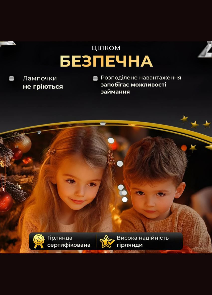 Гирлянда Роса нить 1000 LED длина 100 м с пультом от сети зеленая, белый Lucky Day Shop (311309209)