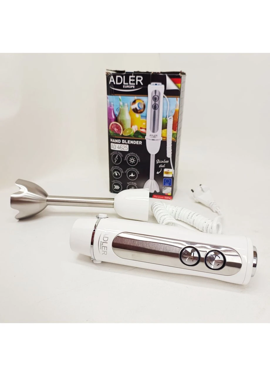 Блендер занурювальний Adler AD-4625w 850Вт White No Brand (385285175)