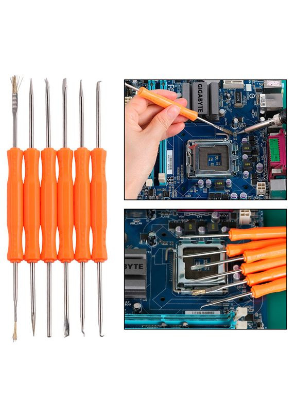 Паяльный набор в пенале A-806 (паяльник 60W, рег. t 200-450 гр C, жала 900M 6шт, инструменты) AIDA (276975603)