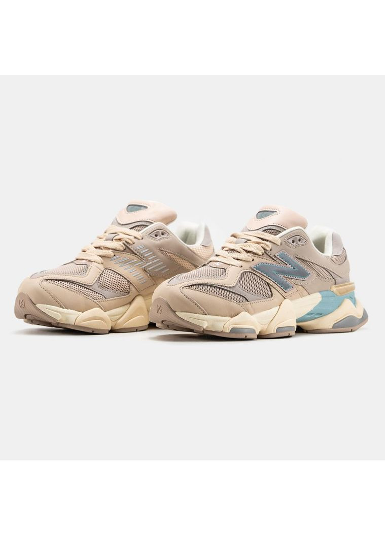 КРОССОВКИ ЖЕНСКИЕ NEW BALANCE 9060 CREAM PINK НЬЮ БЕЛАНС 9060 No Brand розовые демисезоны (369387432)