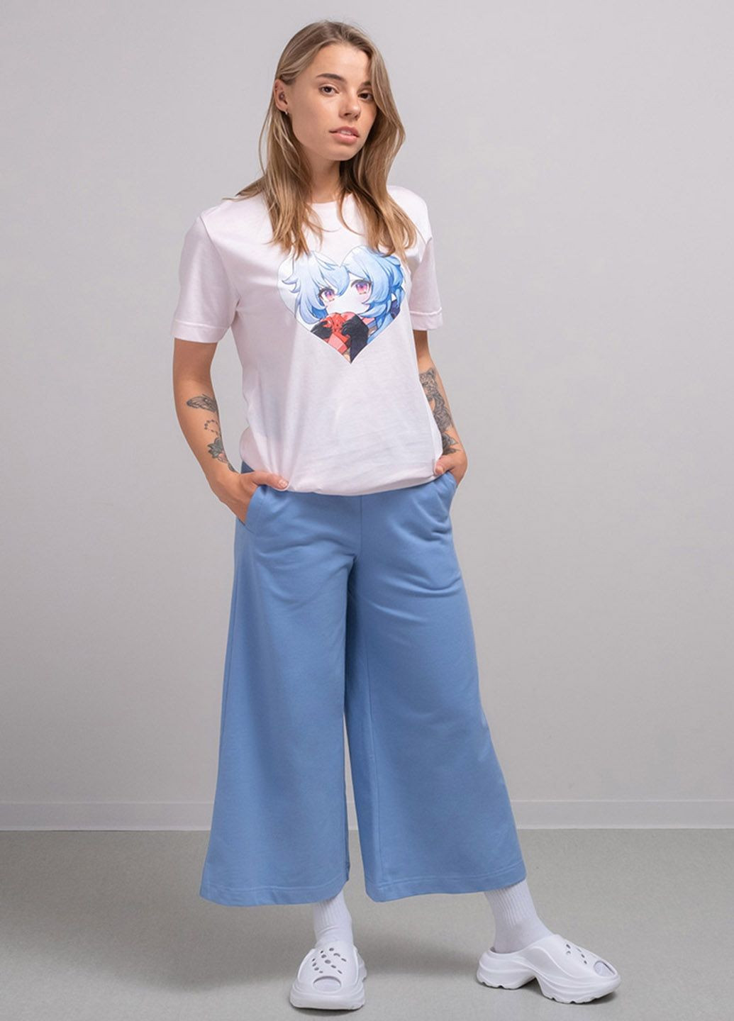 Штаны голубые 102322 Power (266146815)