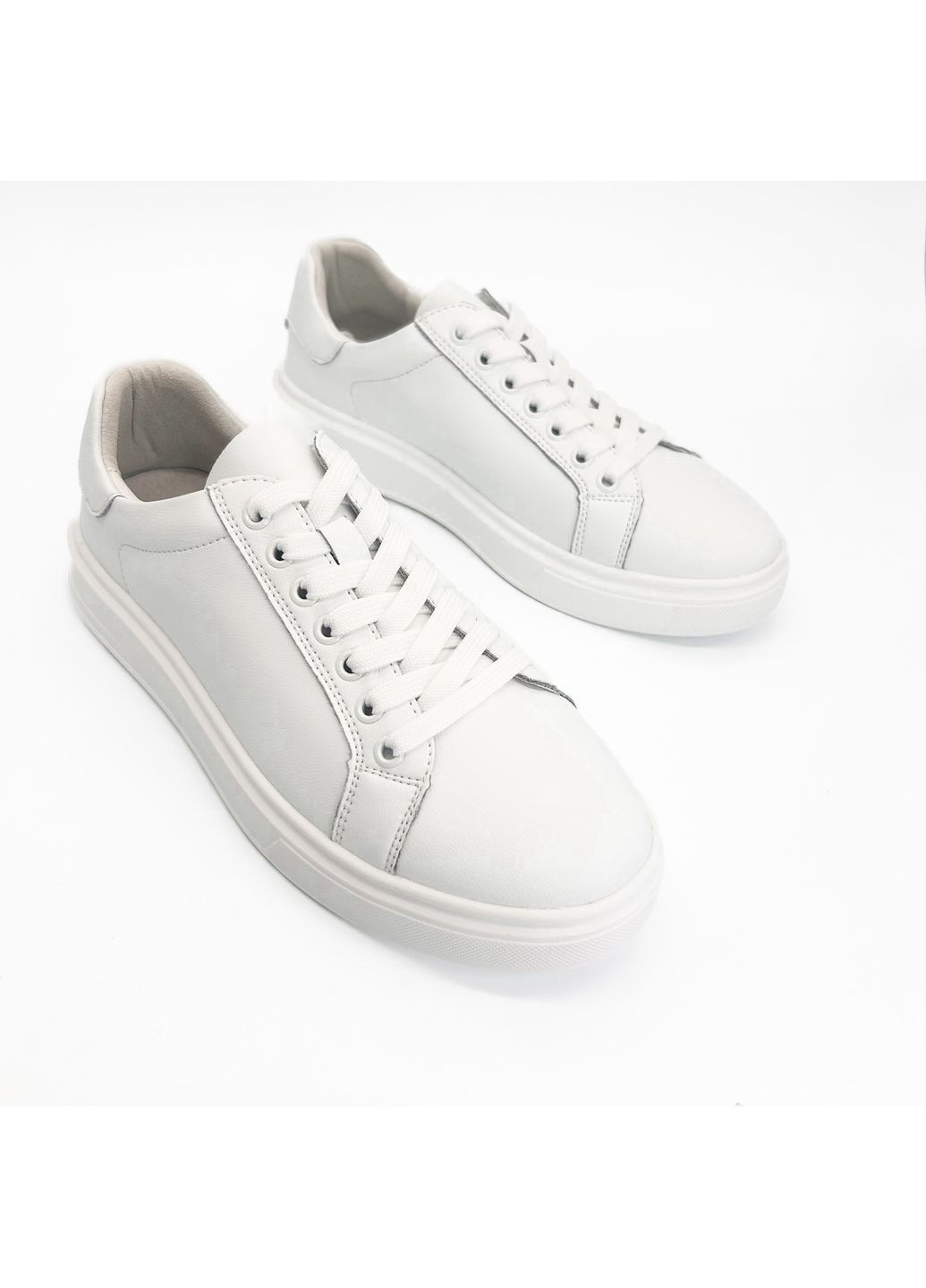 Белые кеды (р) экокожа 0-1-1-e-1017-1-1 Lifexpert