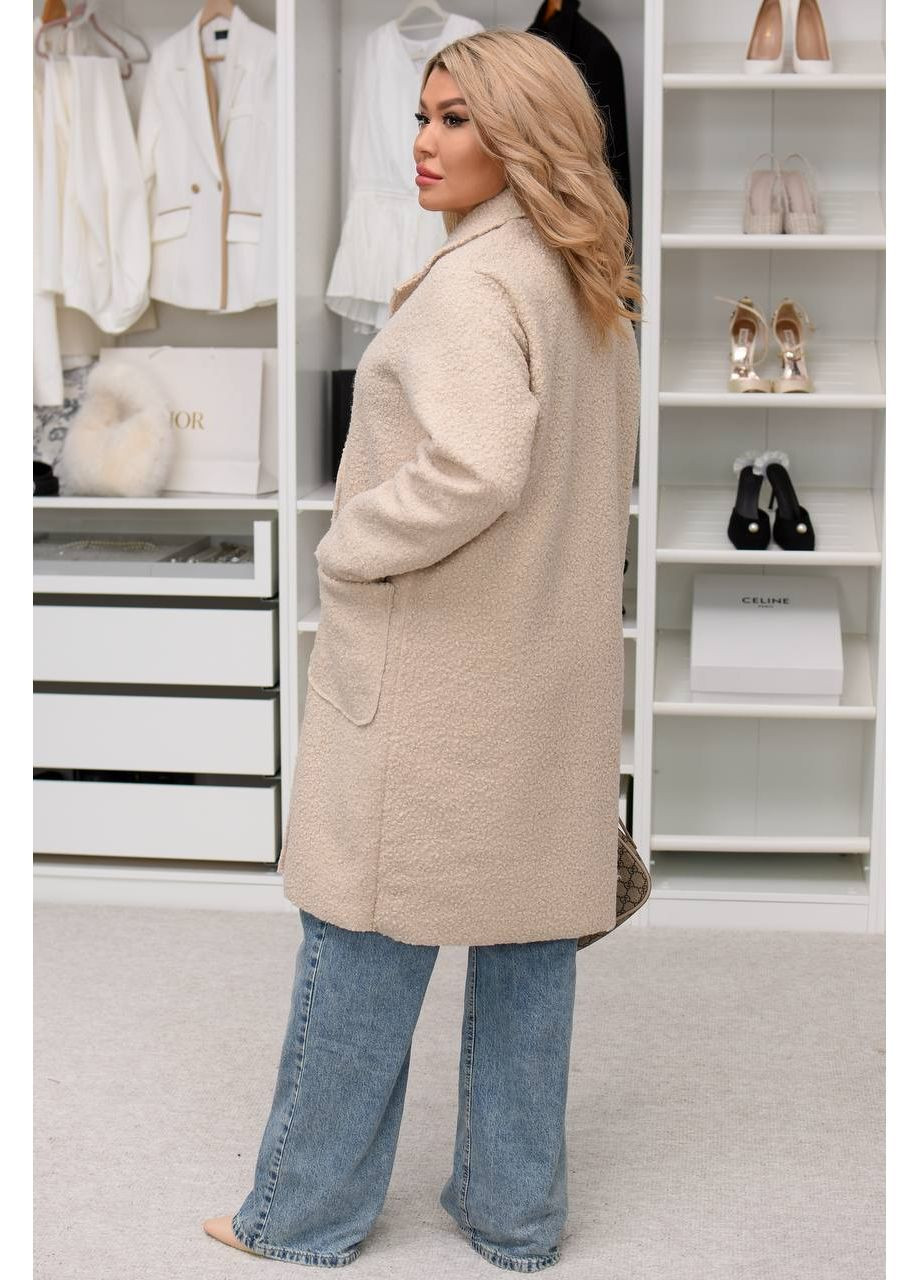 Бежеве демісезонне Пальто Україна