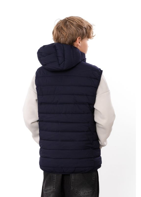 Демисезонный подростковый жилет для мальчика с капюшоном (p-18192) Носи своє (363849406)