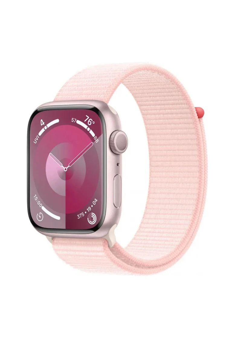 Смартгодинник Watch Series 9 GPS 45 mm Midnight Aluminum Case w. Midnight S. Loop (MR9C3) Apple (279826110)
