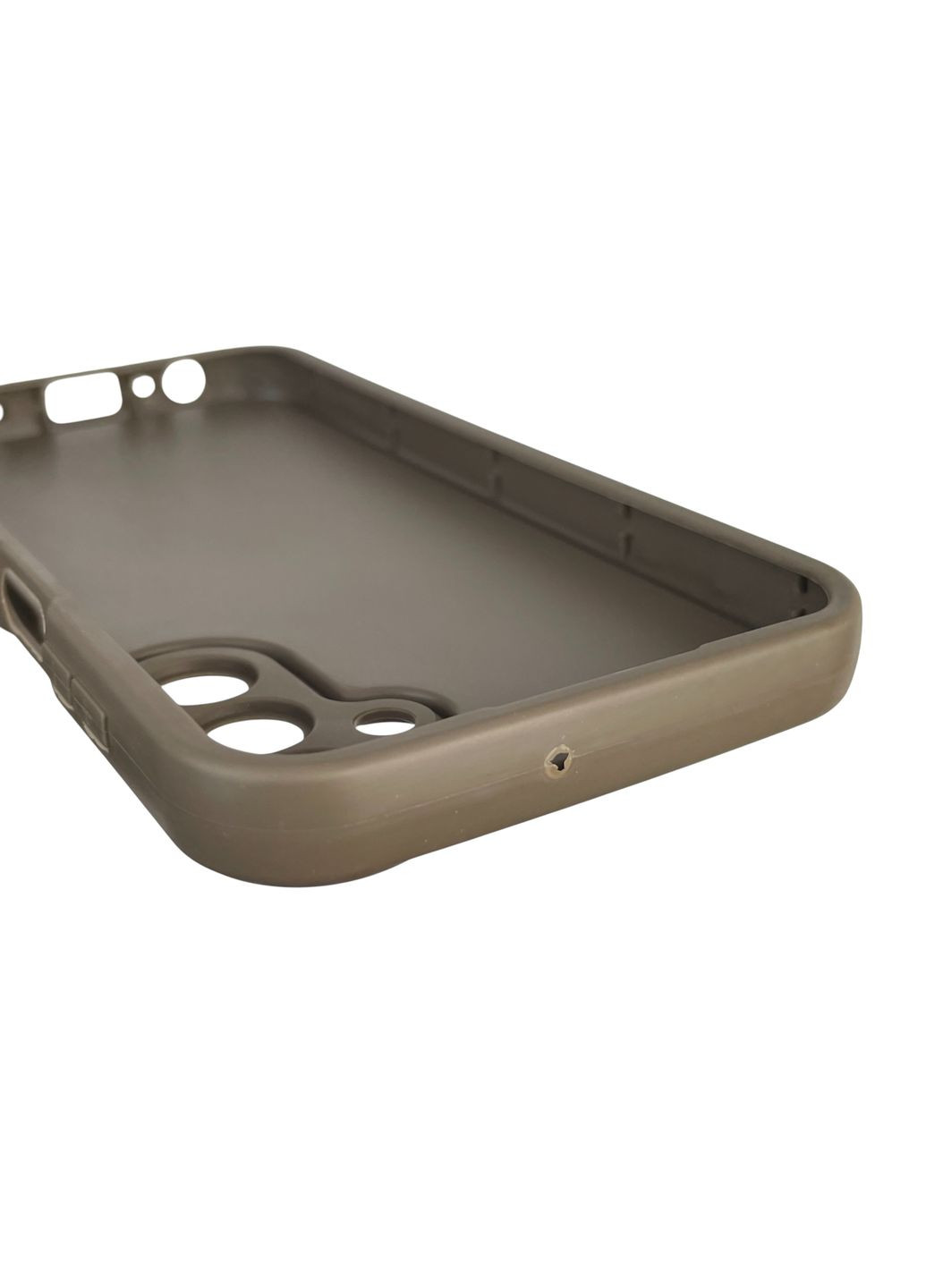 Чохол силіконовий Soft Touch для Galaxy A15 (SM-A155M) коричневий (Повний захист камери) Samsung (366387125)