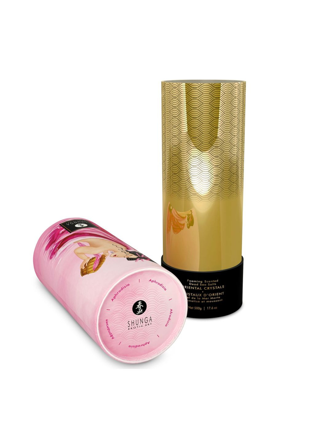 Пенящая соль для ванны Dead Sea salt Oriental Crystals — Rose Petal (500 г), соль Мертвого мо - CherryLove Shunga (339868507)