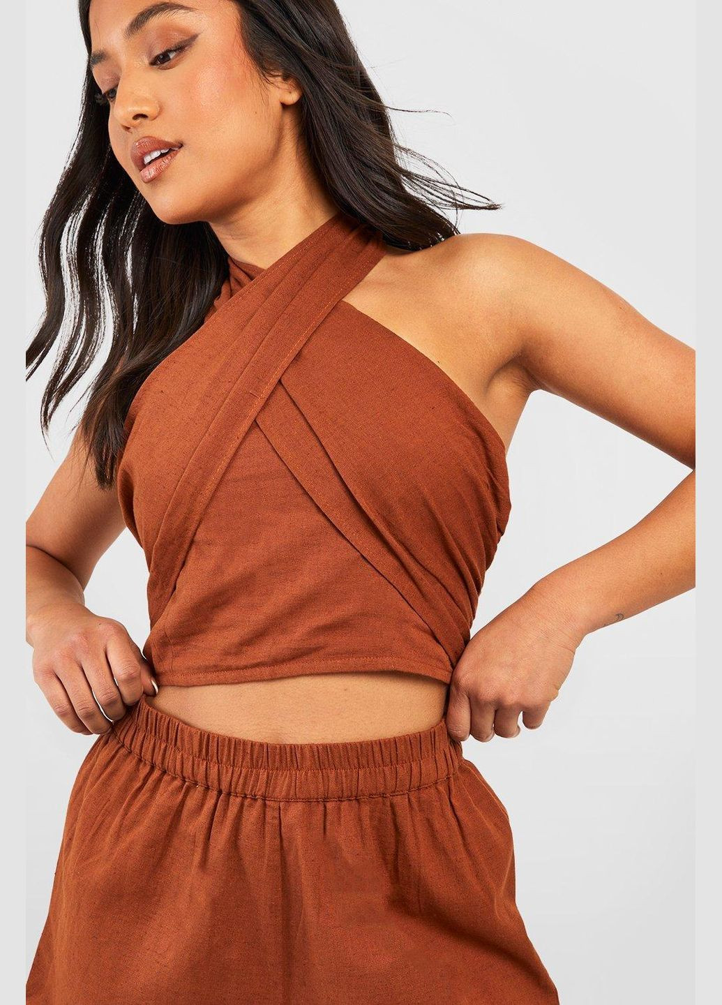 Комплект (топ та шорти) Boohoo (295470529)