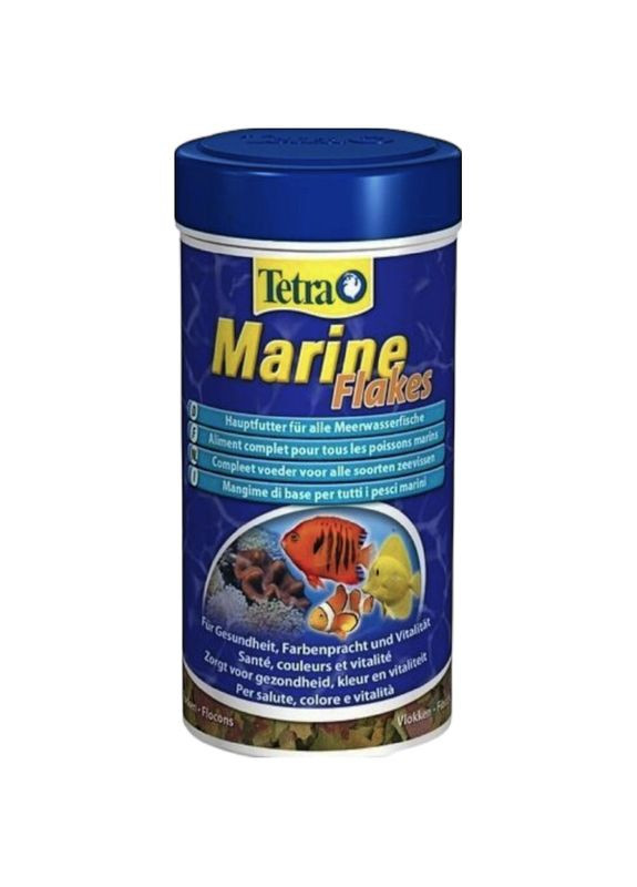Marine Flakes Корм для морських риб в пластівцях 250 мл Tetra (276973415)
