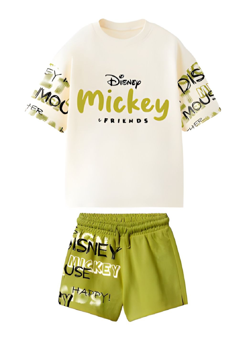 Комплект (футболка, шорти) Mickey Mouse (Міккі Маус) TRW1065621242 Disney футболка+шорти (293173636)