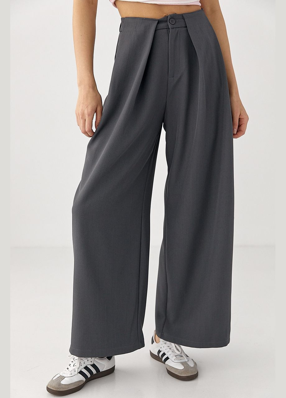 Брюки-палаццо в комплекте с ремнем Lurex (333339902)