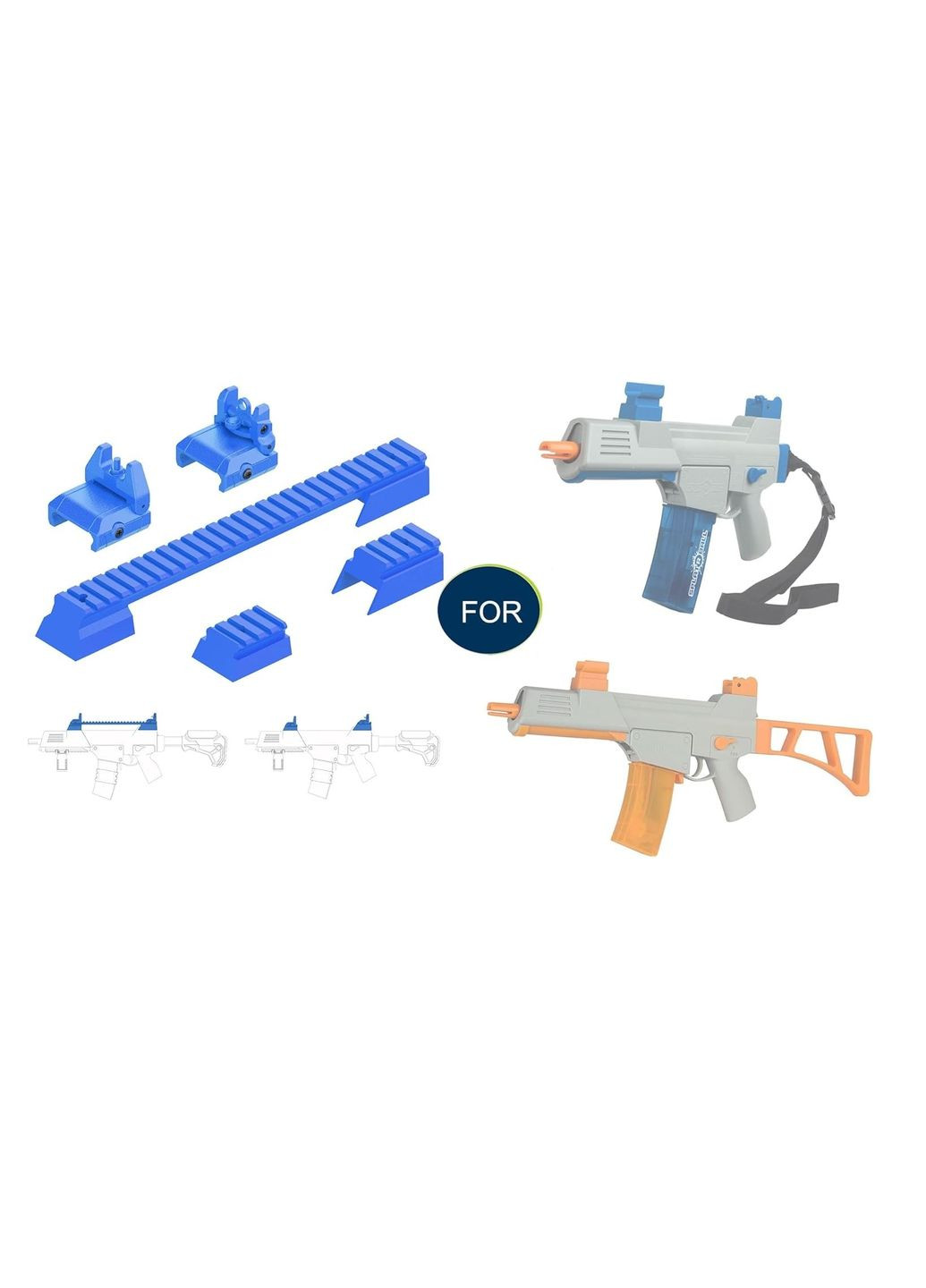 Tактичне кріплення + комплект прицілу Amazon (298883795)