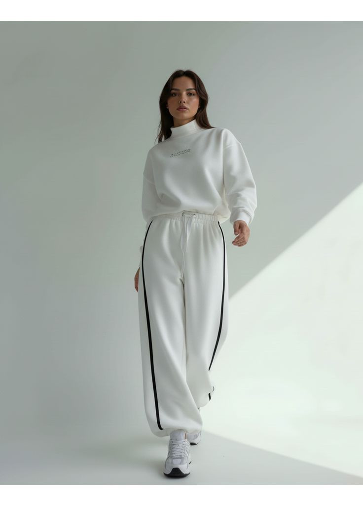 Жіночі об'ємні зимові штани з лампасами Nositi 1891-13Х (369971289)