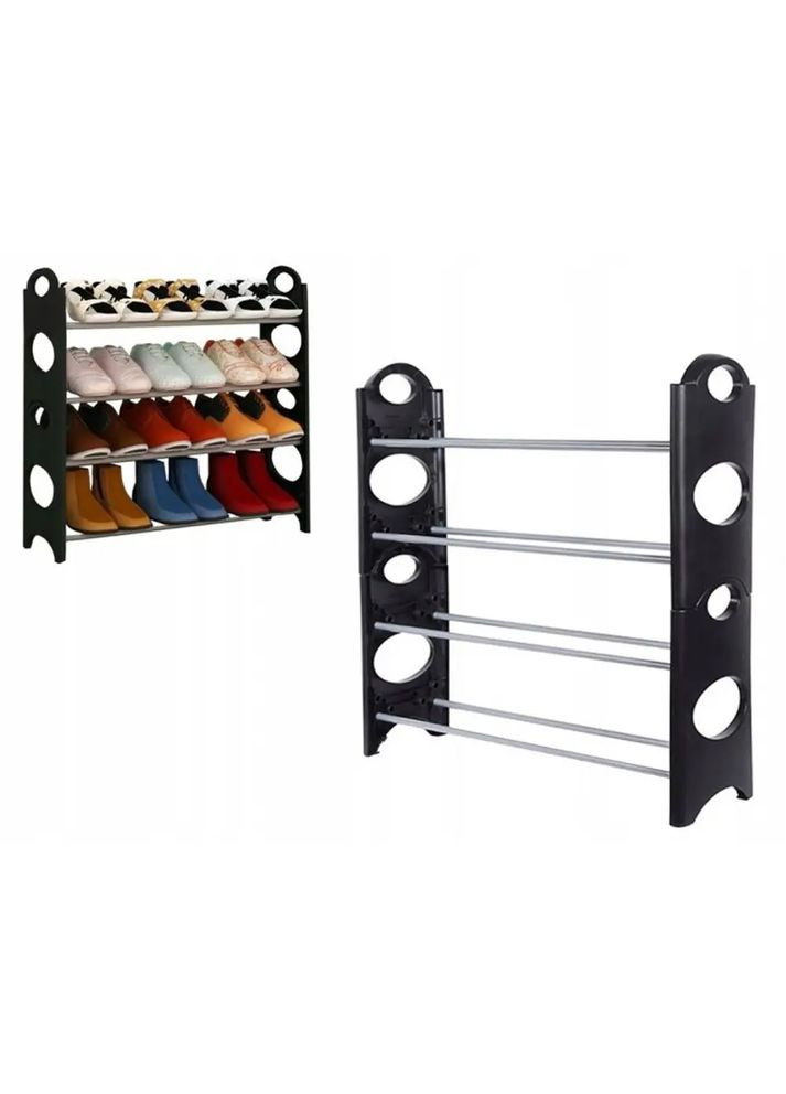 Полиця для взуття розбірна Shoe Rack 4 полиці No Brand (340111928)