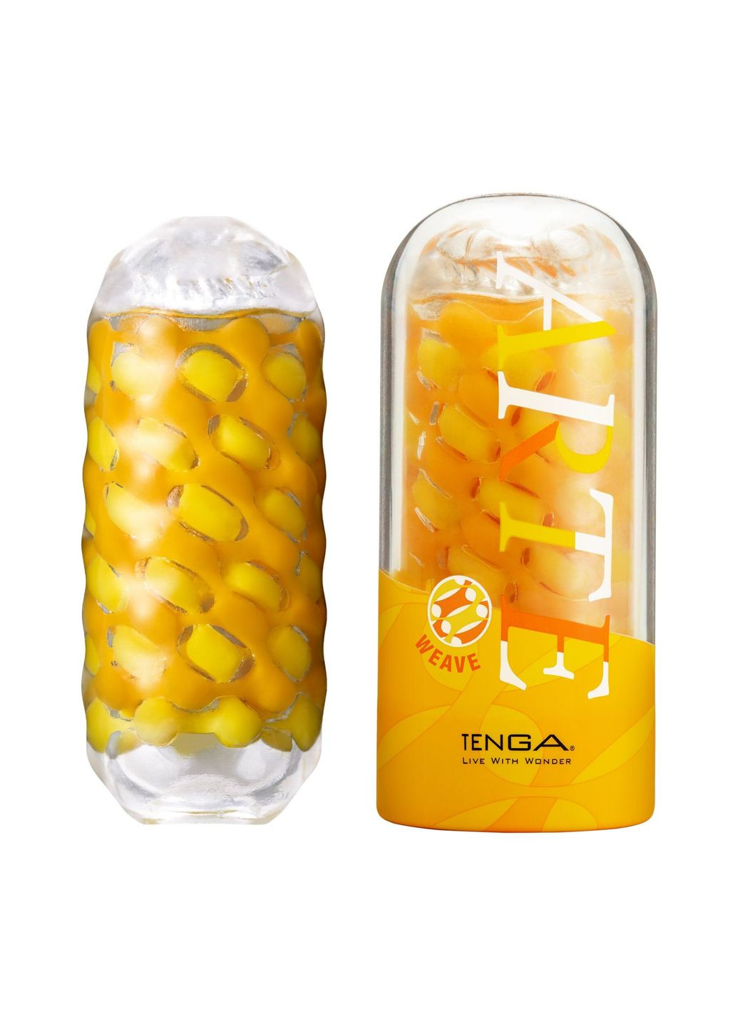 Мастурбатор ARTE WEAVE с плотными вставками для стимуляции, плетеная текстура. Tenga (369948215)