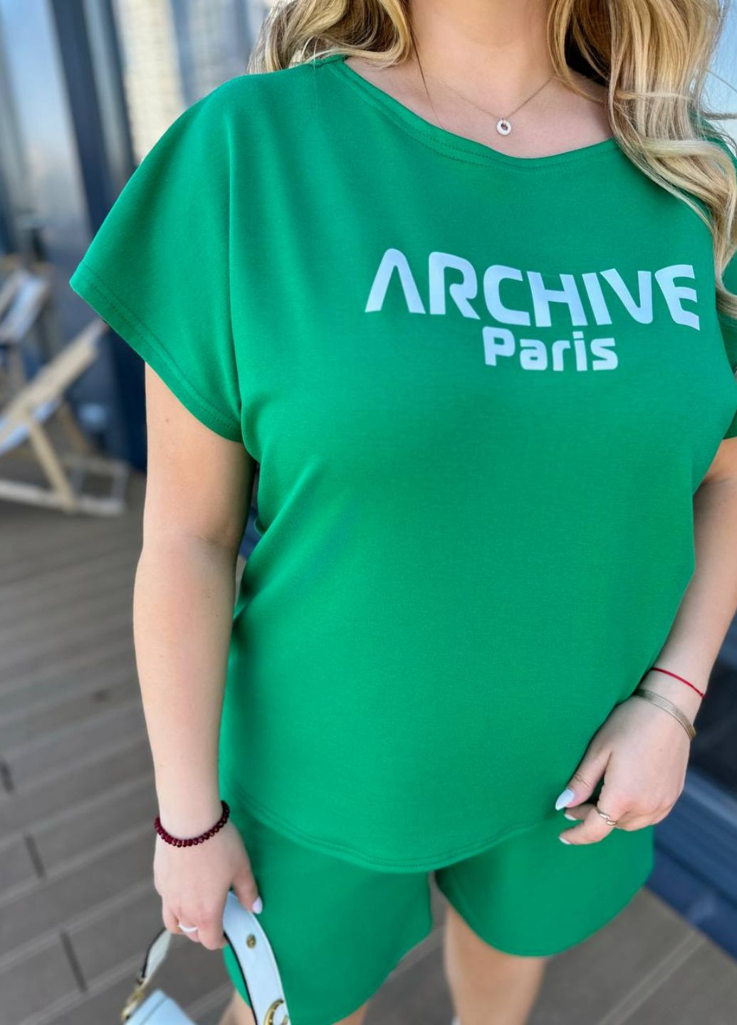 Костюм Arhive: футболка + шорты No Brand (294086048)
