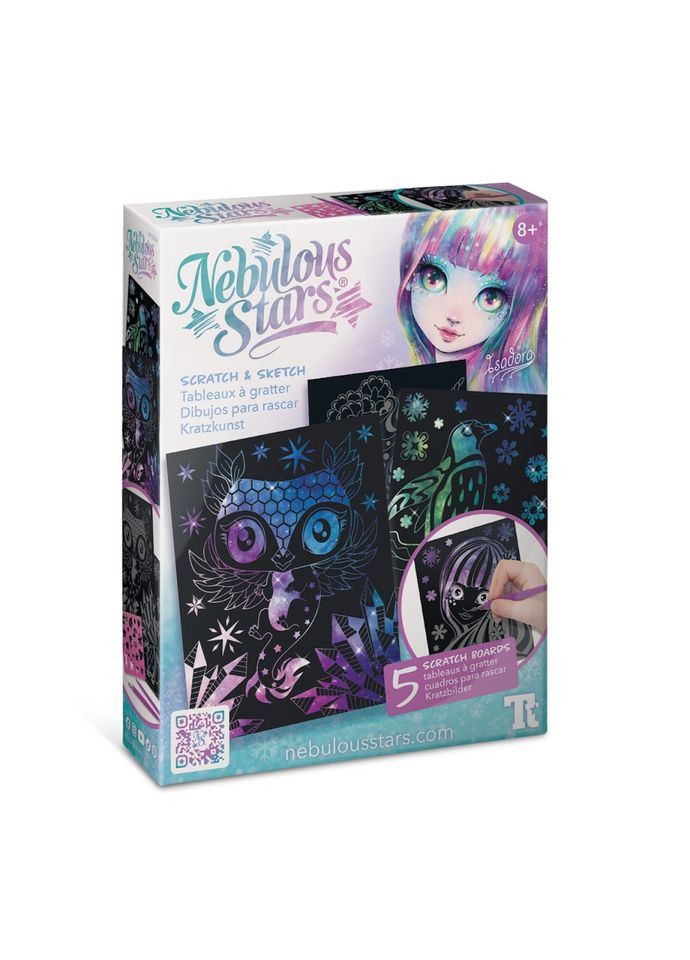 Набір для творчості Гратаж: Зоряні гравюри 11014, 5 основ Nebulous Stars (316519108)
