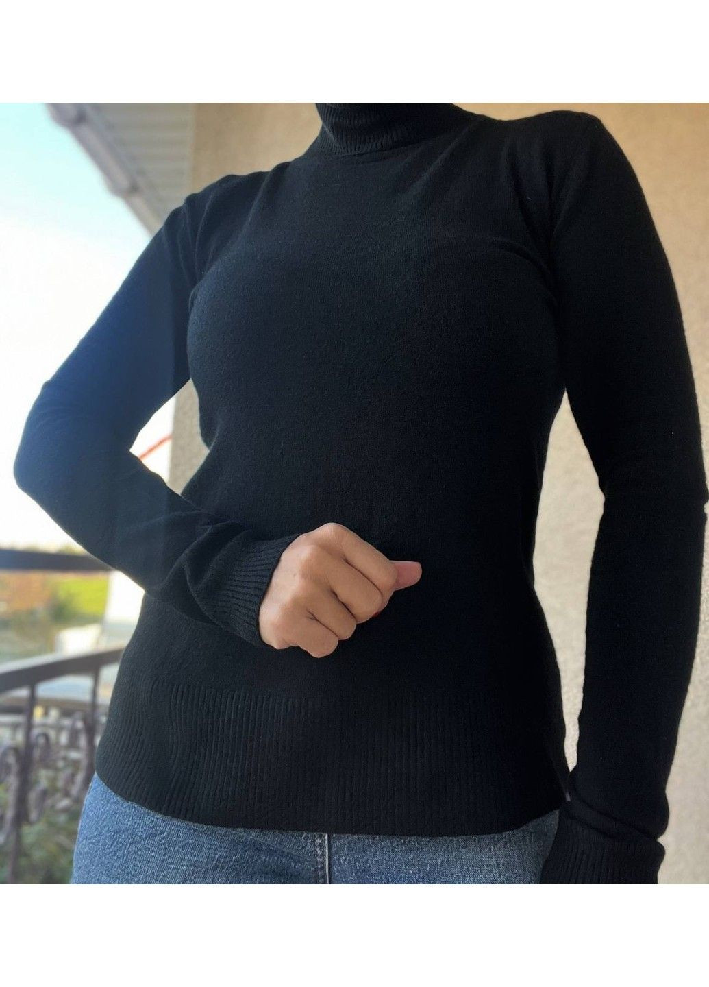 Гольф женский A-N 202 водолазка высокое горло No Brand (307173455)