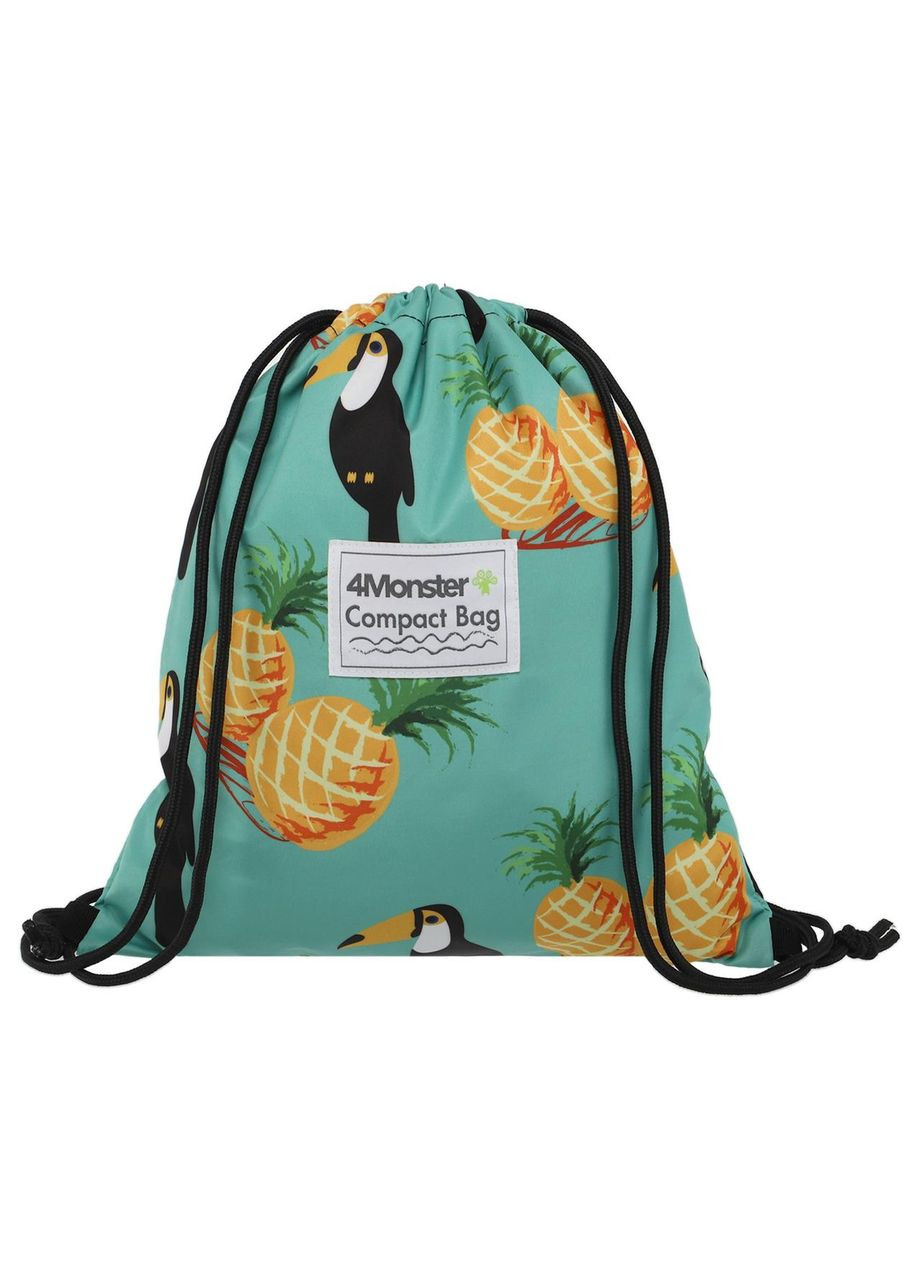 Рюкзак-мішок COMPACT BAG T-SKB (T-SKB_Бірюзовий) 4monster (369766530)
