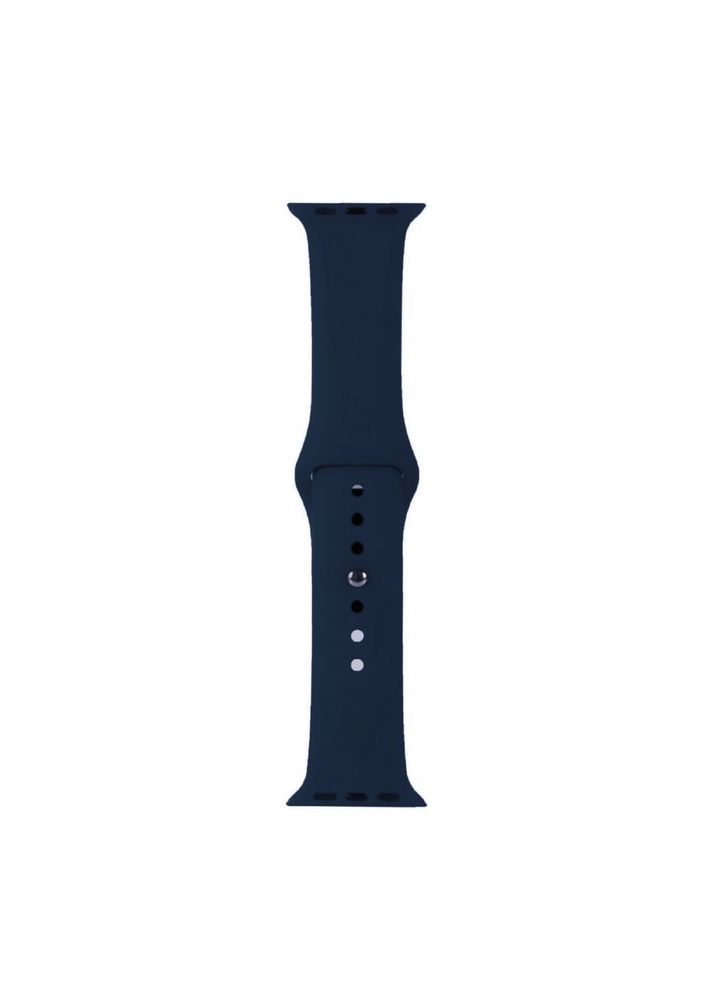 Ремінець Silicone Apple Watch 38/40/41 мм Cosmos Blue L (46) (35) Smart Watch (297456129)