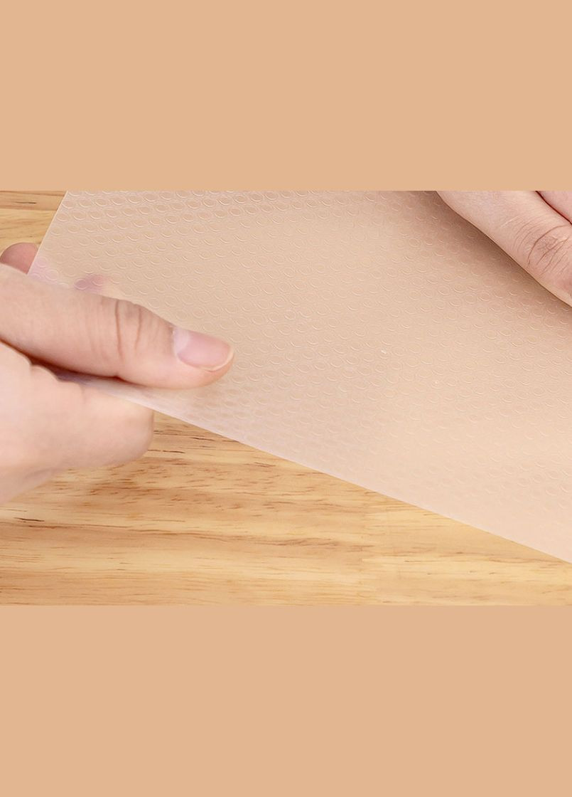 Килимок для полиць і ящиків EVA вологостійкий Антиковзна захисна плівка 150х45 см прозора No Brand (322312862)