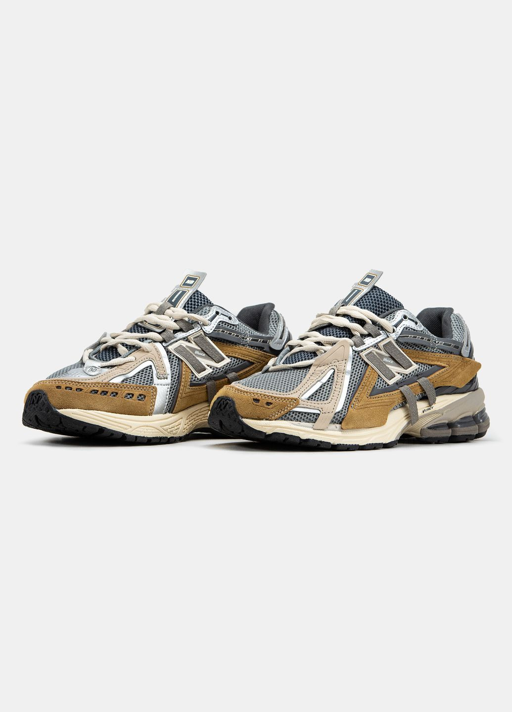 Коричневые летние коричневые летние мужские кроссовки ✅ No Brand