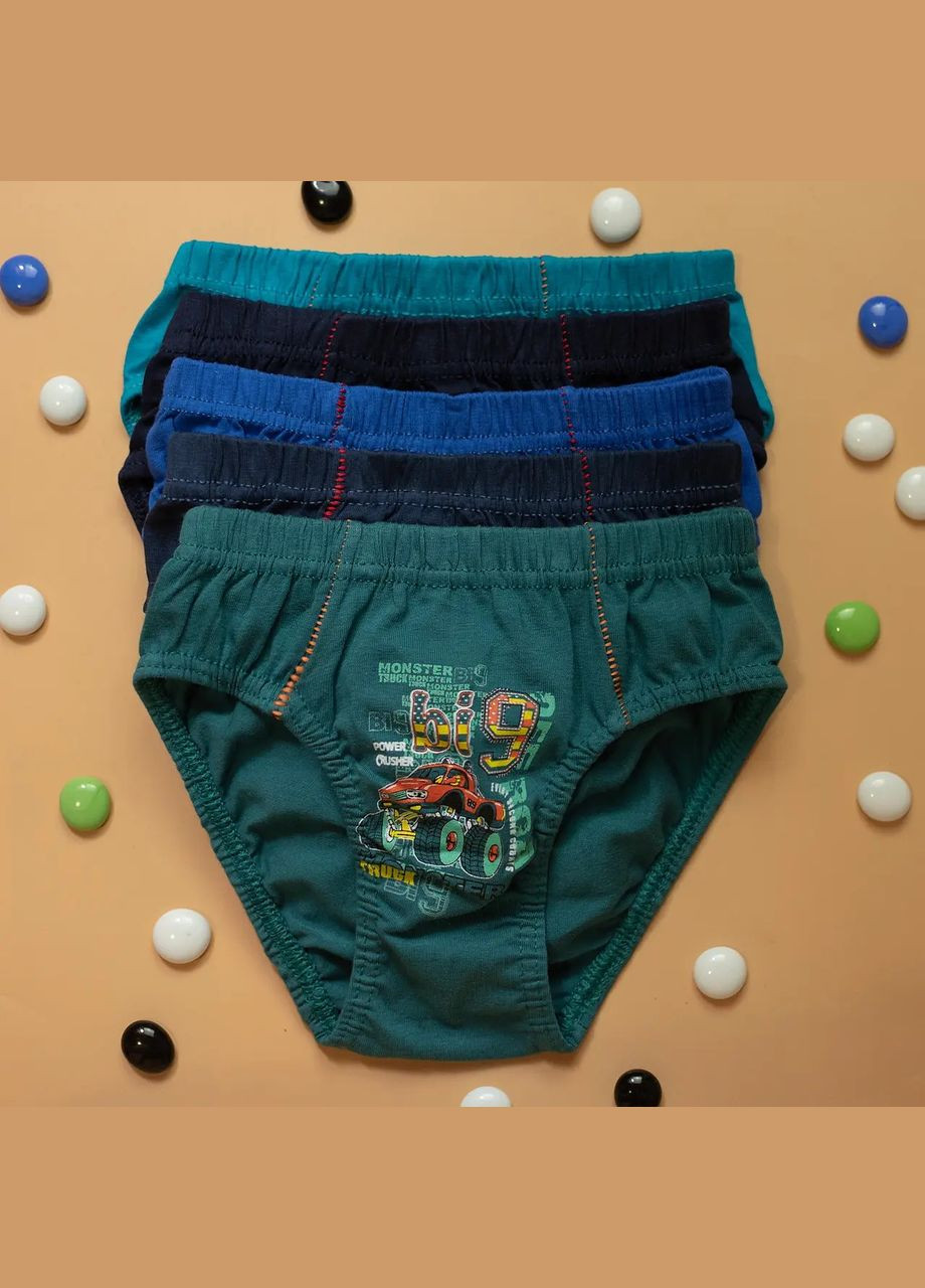 Детские трусы-плавки для мальчика, 5 шт Nicoletta (304030090)