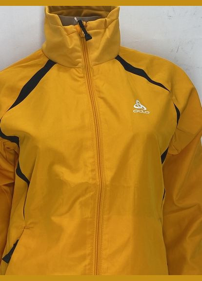 Помаранчева демісезонна куртка спорт Odlo