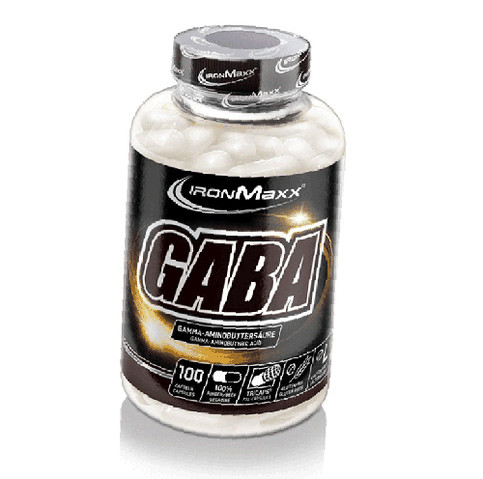 Гаммааминомасляная кислота, Gaba, 100капс (72083001) Ironmaxx (293254027)
