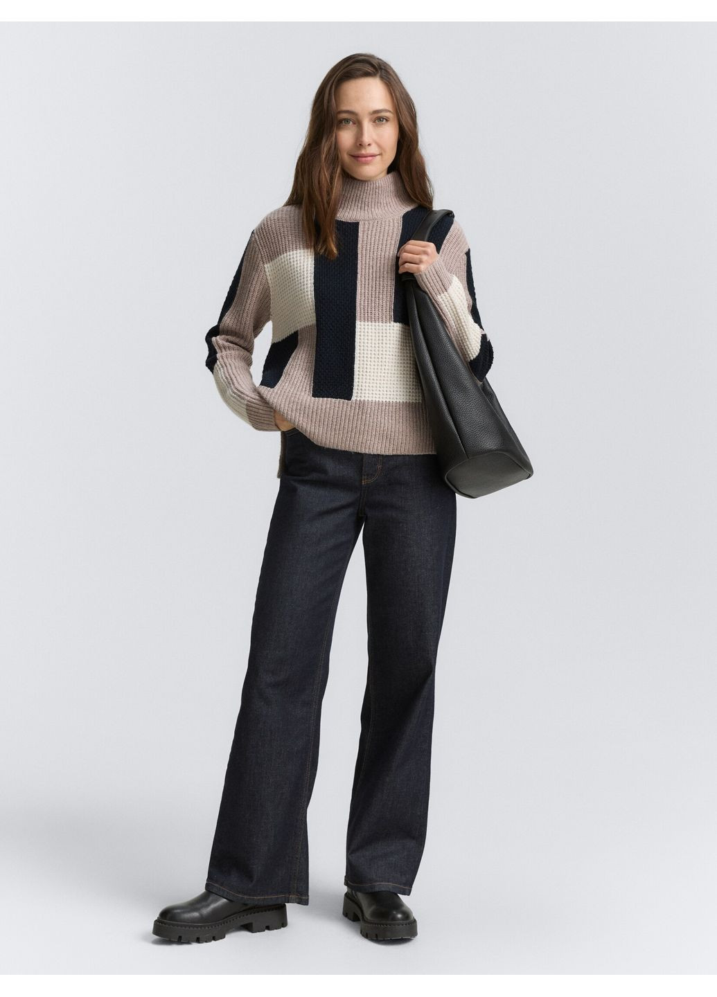 Сірий демісезонний светр Tom Tailor