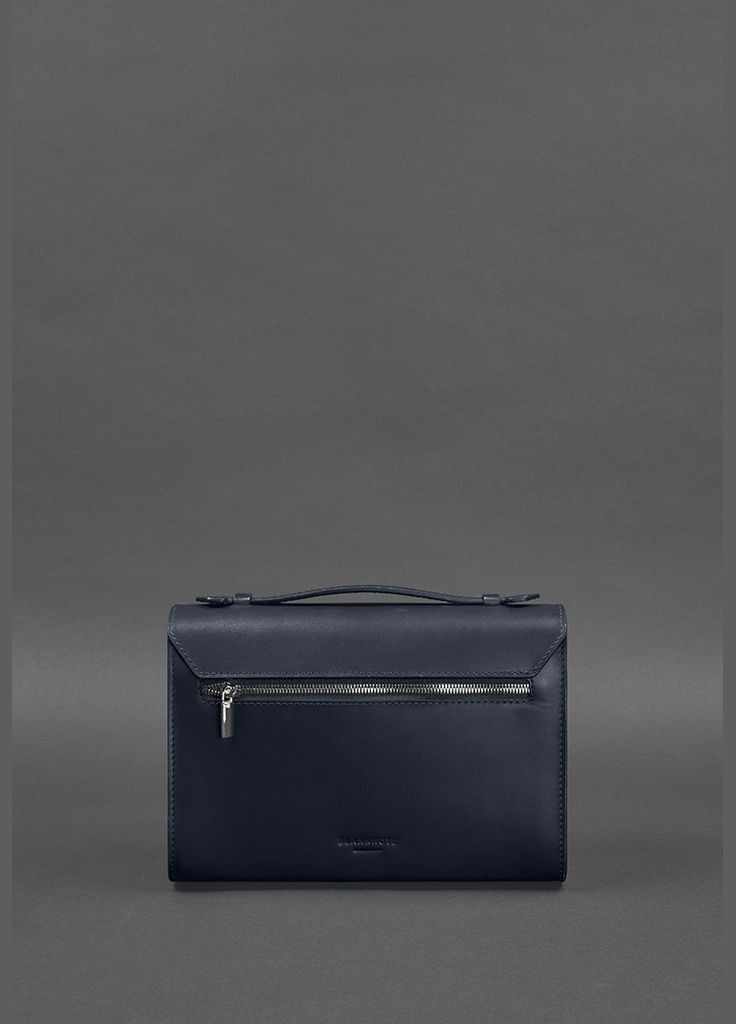 Женская кожаная сумка-кроссбоди Lola темно-синяя (A-026697) BlankNote (327874349)