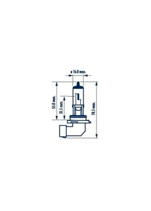Автолампа HB4/9006 12V 51W P22d (Американские типы) 480063000 (opt-om) Narva (332213364)