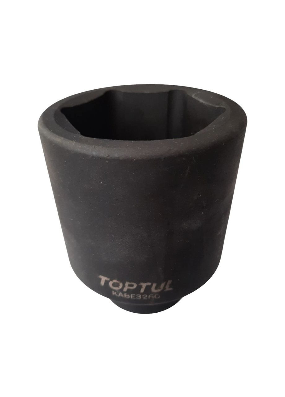 Головка торцевая комья ударная 1" 60 мм KABE3260 TOPTUL (315517208)