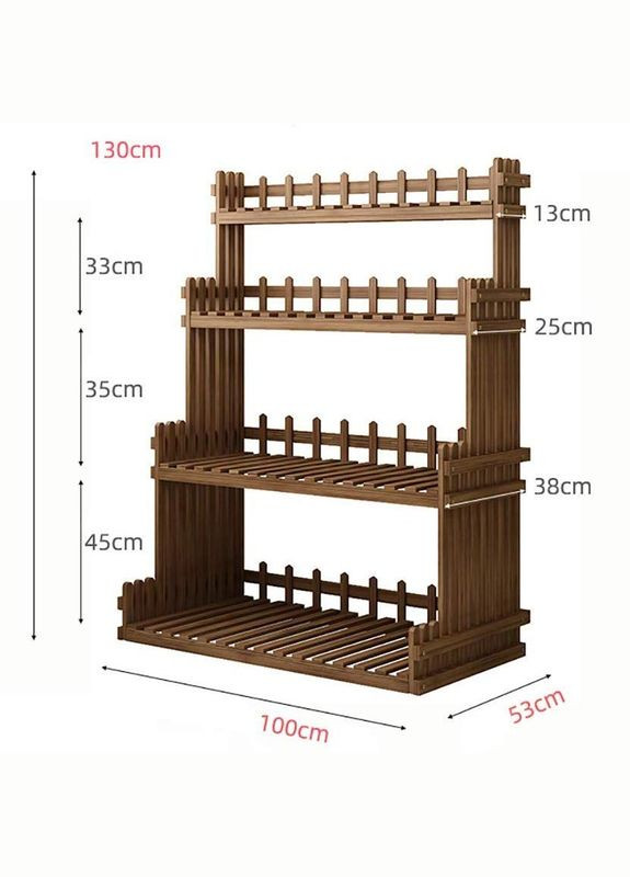 Підставка для квітів з дерева Албуфейра 100 капучино (ЦВТ-109609) No Brand (328227069)