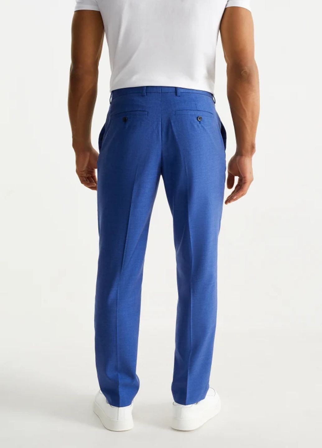 Синие классические брюки C&A